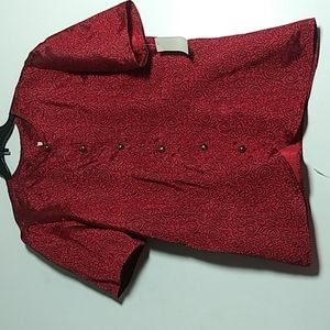 Women's plus sized top tunic blouse size 2xlt More Promises